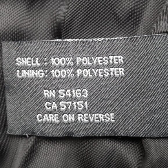 Kenneth Cole Reaction Ladies Size Large Lined Black Packable Hood Jacket - Picture 5 of 12